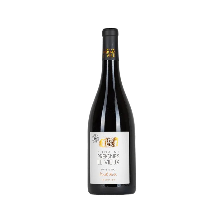 Pinot Noir 2024 Pays D'Oc Domaine Preignes Le Vieux