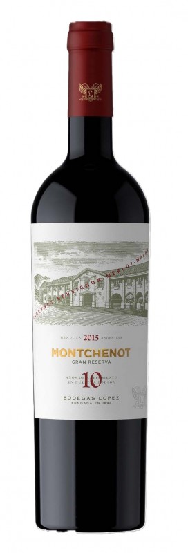 Bodegas López, Montchenot, 10 Años Gran Reserva, 2015, Mendoza