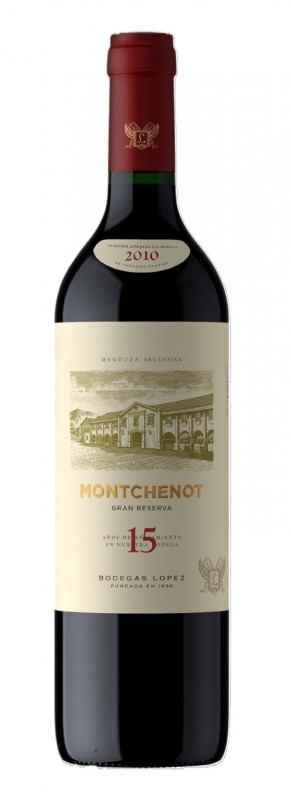 Bodegas López, Montchenot, 15 Años Gran Reserva, 2010, Mendoza