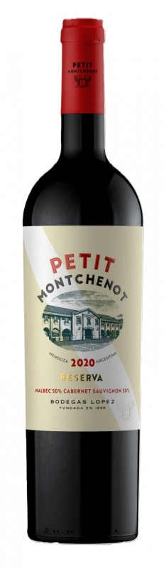 Bodegas López, Petit Montchenot, Malbec, Cabernet, 2020, Mendoza