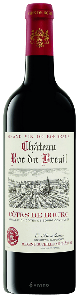 Cotes De Bourg 2022 Chateau Roc Du Breuil 