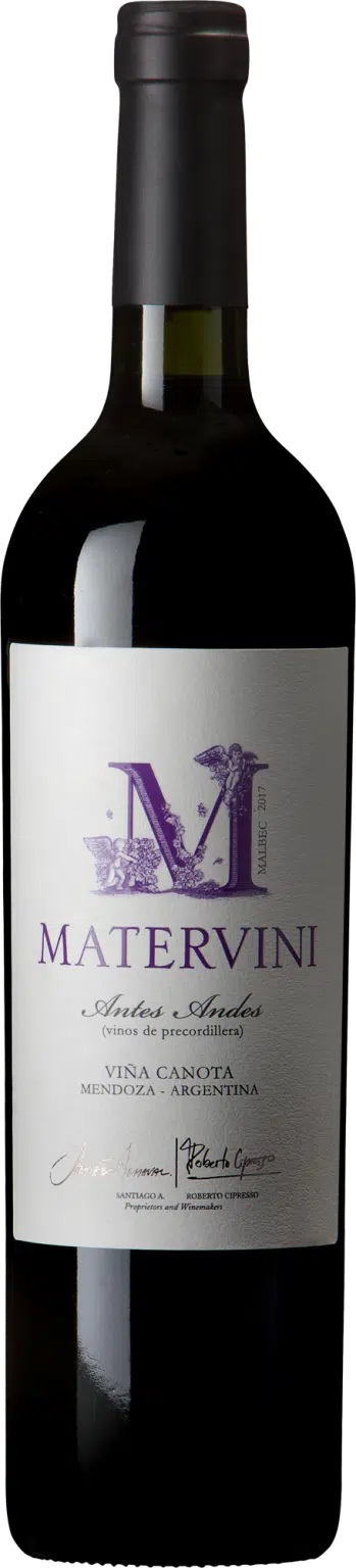 Malbec 2017 Antes Andes Matervini